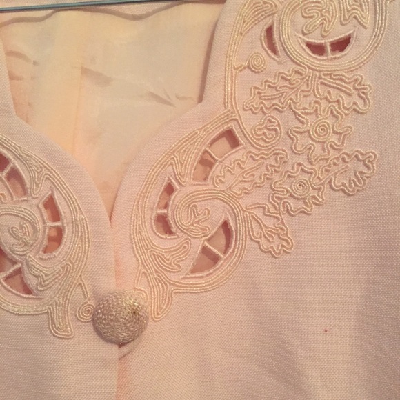 Light Pink Set of Blazer and Skirt - Picture 4 of 6